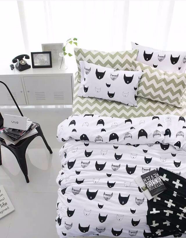 cat baby bedding (3)