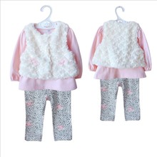 Baby products Girl Rompers Clothing set Kids infant Vest Outerwear leggings Bebe Wear Suits Carters Pajamas