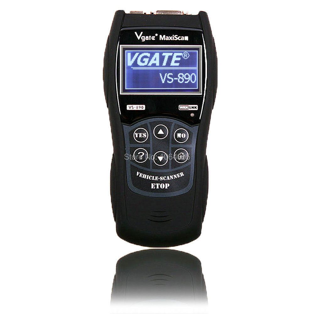 2015 VS890 OBD2 Code Reader Universal VGATE VS890 OBD2 Scanner Multi language Car Diagnostic Tool Vgate