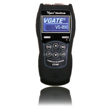 2015 VS890 OBD2 Code Reader Universal VGATE VS890 OBD2 Scanner Multi-language Car Diagnostic Tool Vgate MaxiScan VS890