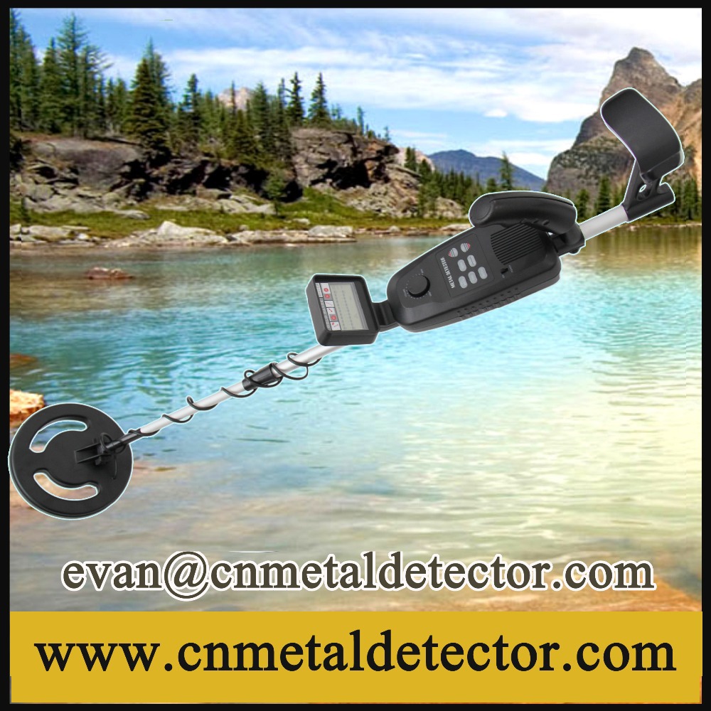 Free shipping new deep target sensitive metal detector water.