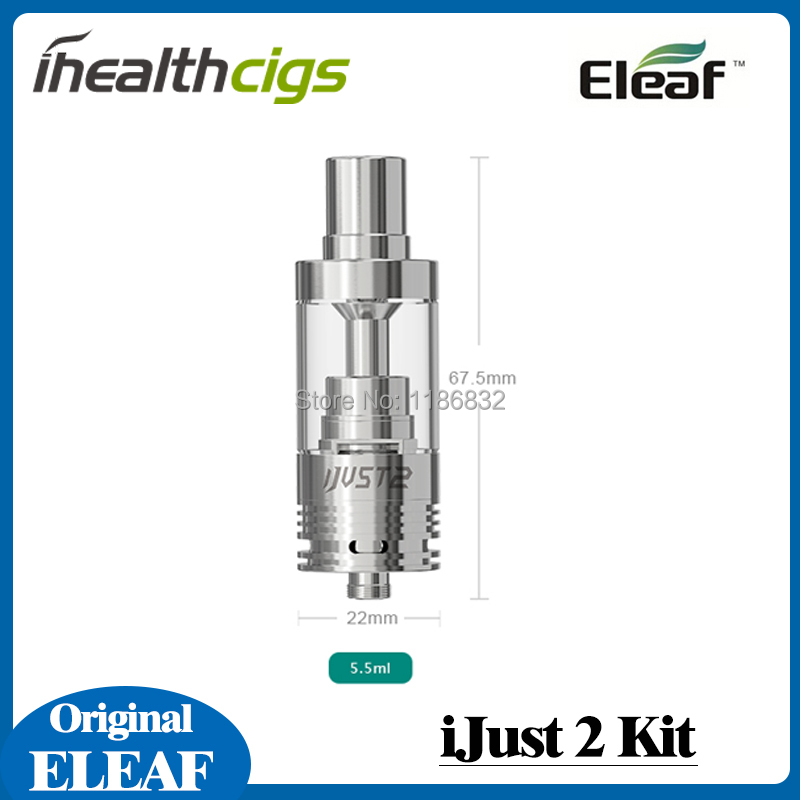 In stock Original Eleaf iJust 2 Kit 5 5ml 0 3ohm sub ohm 2600mAh Capacity 30W
