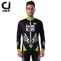 2016 bike new jersey cycle clothing pro bike clothing set autumn men bicycle jersey black sword