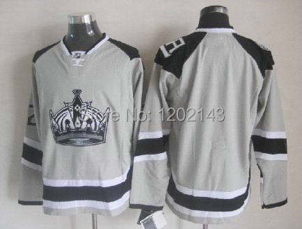 hot sale customized hockey jerseys kings personalized custom your name number,mix order ,embroidered logos