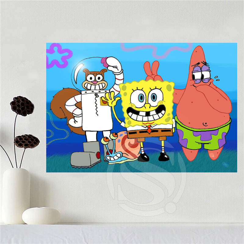 Compra carteles de bob esponja online al por mayor de China, Mayoristas