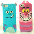 Cute 3D Rubber Silicon University Case For Apple iPhone 5 5S 5SE SE 4 4S 4G