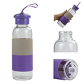 Shaker Sports Bottle For Fitness Slim Water Bottle Infuser Glass Kettle Water Bottles With Carry Belt