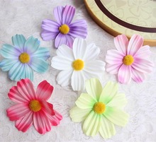 10CM/20PCS Large Fabric Cosmos Head,Artificial Silk Sunflowers Heads,Decoration for Wedding Party,Home,Diy bouquet accessories