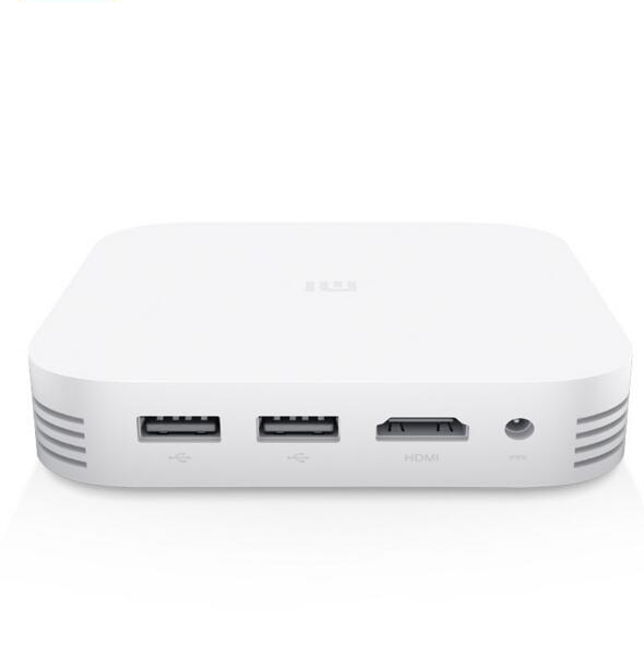 Original Xiaomi TV Box 3 3S Pro Smart 4K HD MiTV MiBox 3S 2G+8G Dual USB Support Miracast Airplay DLNA Color White Android 5.1