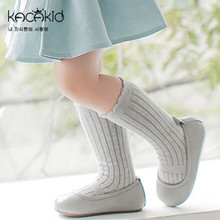 Newborn Toddler knee high sock Baby Boy bebe Girl Solid Color Socks cotton Classic leg warmers For newborns infantile