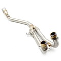 Motorcycle middle of the exhaust pipe motorbike mid pipe for yamaha TMAX 530 TMAX 500 2008
