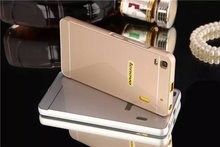 2015 Hot Lenovo Lemon K3 Note Metal Case Acrylic Back Cover Aluminum Frame Set Phone Bag