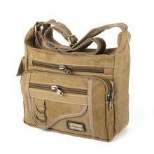 2016 European and american style Multifunction Men’s Messenger Retro Canvas shoulder Bags Sports Leisure Tooling Package
