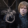 2015 vintage jewelry As Game of Thrones Targaryen dragon pendant necklace best souvenir gift for fan