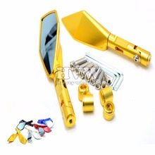 Motorcycle universal CNC motorcycle rearview Side mirror for kawasaki zx6r zx636 zx10r z1000 z750r z1000sx ninja 1000