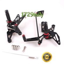 Aluminum CNC Adjustable Rearsets For Yamaha YZF R1 2007 2008 Footpeg Foot Rest FARYA004
