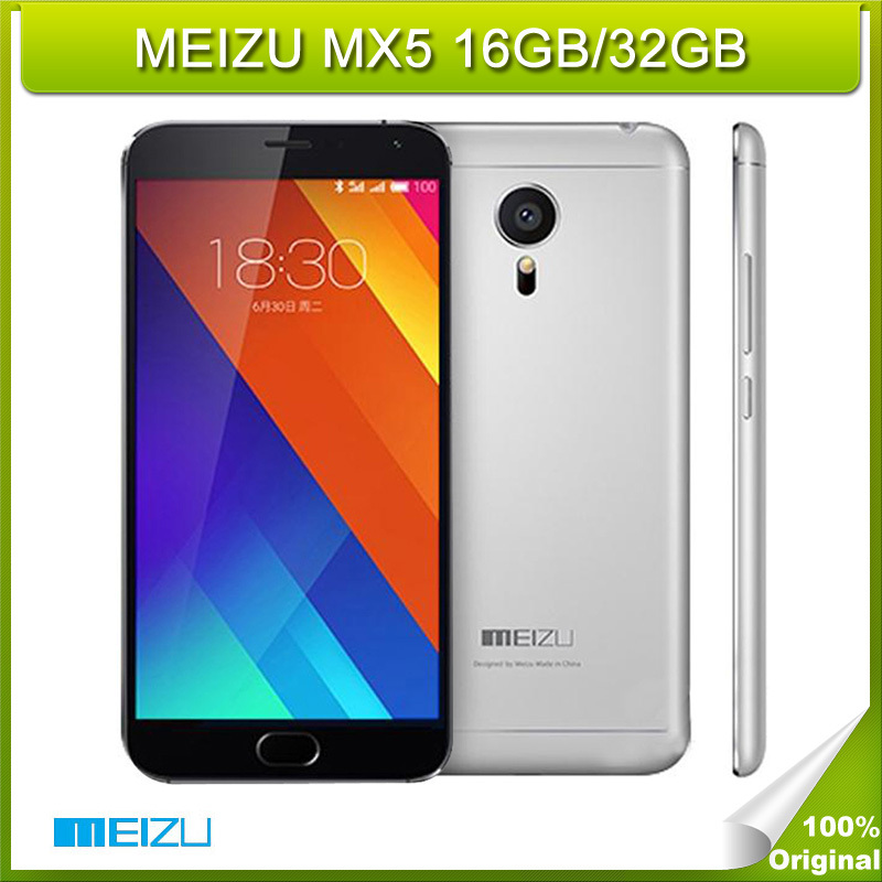 Original MEIZU MX5 5 5 inch Flyme 4 5 Cell Phone Helio X10 Turbo Octa Core