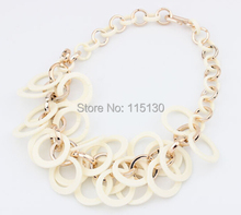 Statement Gold Chain Necklaces Pendants Vintage CCB Link Collar collares Choker Long Necklace Women Fashion Jewelry