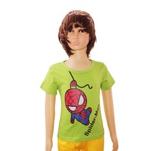 Boys girls t shirt cartoon Spiderman clothes minion costume children s clothing t shirts kids wear