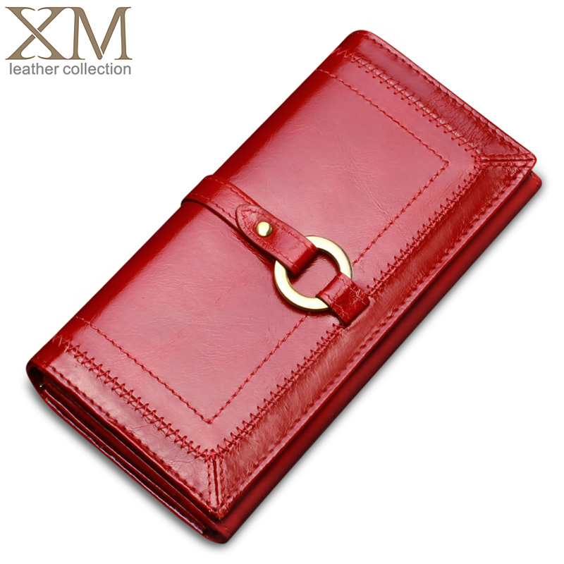 Wallet female genuine leather first layer of cowhide female long design women's wallet q777