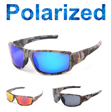 2014 New Top Fishing Glasses Camouflage Frame Polarized Sunglasses Men/Women Brand Designer Sport Cycling Glasses Oculos De Sol