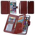For Apple iphone all New Arrival Luxury Practical Flip 9 Card Slot PU Leather Wallet Case