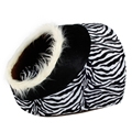 New Arrival Pet House for Puppy Cat Dog Leopard Gain Zebry Paw Prints Peach Hearts Pattern