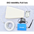 Free Shipping DCS 1800mhz Cell Phone Booster GSM 1800 Mobile Signal Repeater Booster Kits Cell Phone