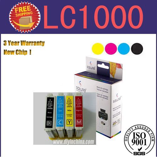Гаджет  for brother LC1000 printer cartridge for FAX-2480C/1960C/1860C/DCP-130C/135C/150C ink cartridge(4colors/set) Free shipping None Офисные и Школьные принадлежности