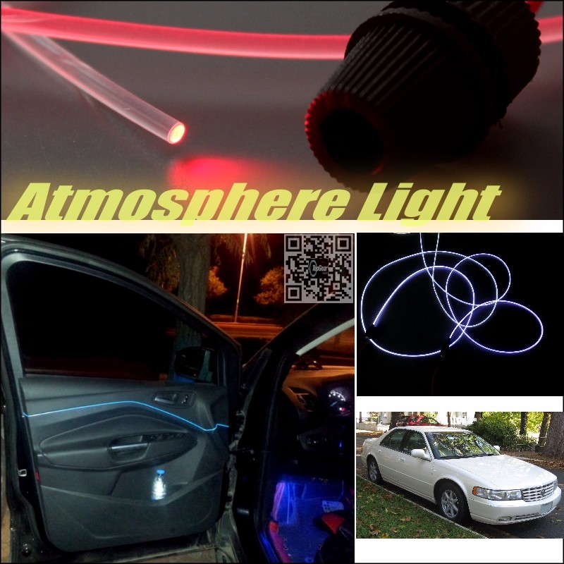Car Atmosphere Light Fiber Optic Band For Cadillac Seville Furiosa Interior Refit No Dizzling Cab Inside DIY Air light