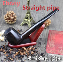 Small ebony smoking pipe handmade smoking pipe accessories briar 10 piece set