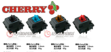 Mechanical keyboard original cherry mx switch ducky filco mx brown blue red black switch 3 pin feet switch