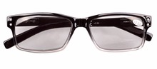 R032 Spring Hinges Vintage Reading Glasses Men With Case Grey Lens Sun Readers 0 5 0