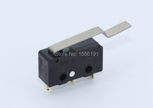 20 шт. 3pin все предел переключатель N / on / C 5A250VAC KW11-3Z Mini микро-карты переключатель 27 мм рукоятка
