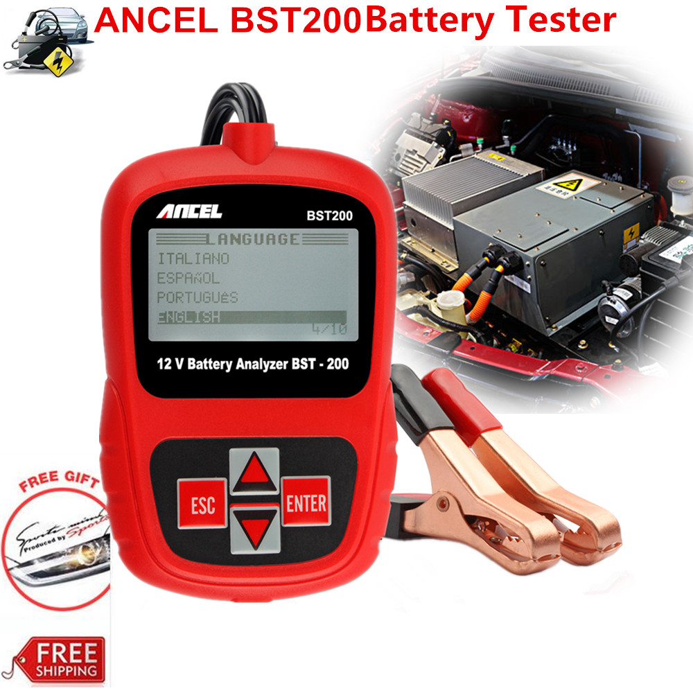 ANCEL BST200 12V Car Battery Diagnostic Tool Car Battery Tester for