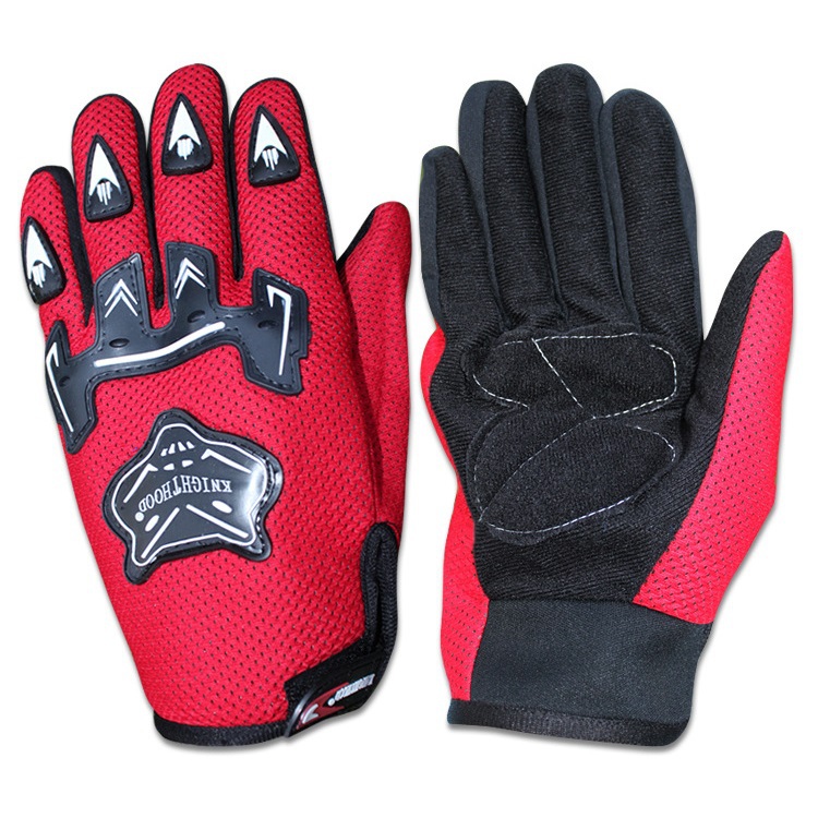 Off Road Racing Motorcycle Motorbike Gloves Motocross Full Finger Gloves BMX ATV Breathable Mesh Fabric Protective