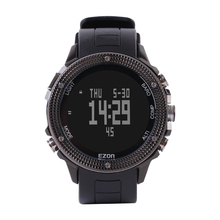 Men’s Multi-Function 50M Waterproof Smart Professional Mountaineer Sports Watch H501 With Altimeter Barometer Thermometer Black