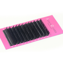 In Stock Ellipse Flat False Eyelash Extensions Soft Thin Tip Flat Roots New Products Saving Time Recommended by Technicians