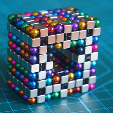 432pcs 5mm Strong Magnetic Puzzles 216pcs Balls And 216pcs Cubes Adult Toys Neodymium Magnetic Balls Spheres Beads Magic Cubes t