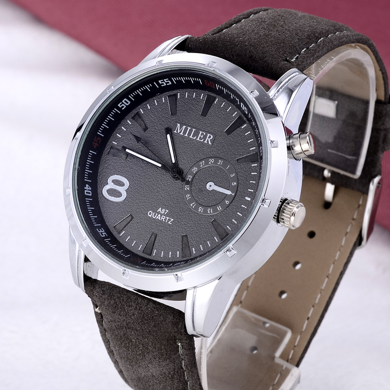 MILER Luxury Brand Watch Fashion Sports Watches Men Military Quartz Wrist Watch Hombre Casual Watch Clock