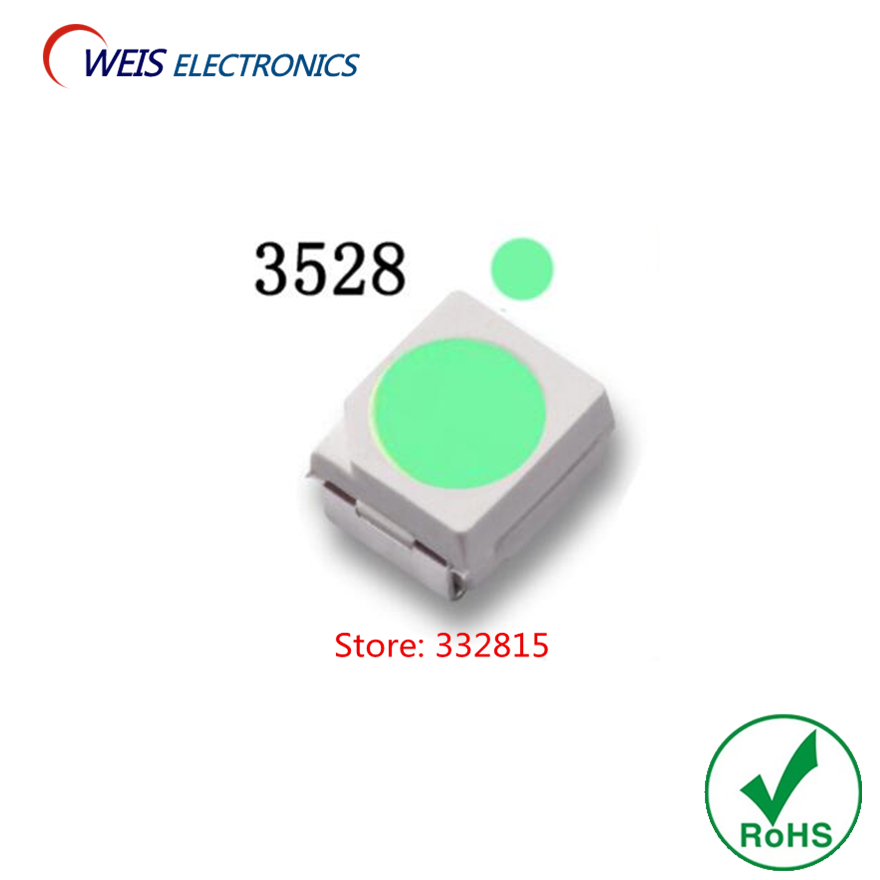 Description Picture 3 of item2000pcs, 3528 ICE BLUE SMD LED , ICE BLUE , 3.0-3.2v 20mA Wholesale Light Beads Lamps