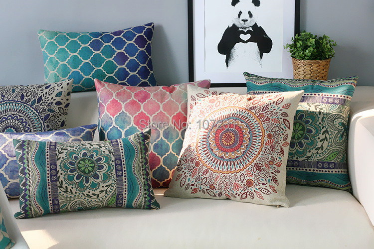fundas sofa verde turquesa wholesales vintage cotton linen cushion cover home decor fundas sofa verde turquesa wholesales vintage cotton linen cushion cover home decor