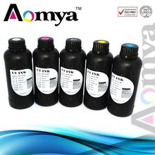 Aomya led UV ink can print on everything omnipotent ink 10x500ml