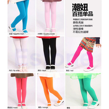 Hot Sale Kids Baby Girls Velvet Candy Color Tights Trousers Pantyhose Underpants Free Shipping