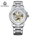 2016 new original ORKINA hollow keel stainless steel automatic mechanical watches fashion man brand luxury business