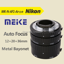 Meike N-AF-B Auto Focus Macro Extension Tube Ring for Nikon D60 D90 D3000 D3100 D3200 D5000 D5100 D5200 D7000 D7100 Camera DSLR