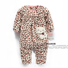 Spring and autumn baby clothes baby romper polar fleece newborn clothing infant clothes one piece romper
