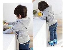 Cartoon 6 8 Baby Boys Girls Kids Coat Hoodie Jacket Sweater Pullover Outwear