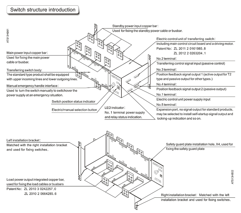 Aisikai 400a 4p Ats Genset Automatic Transfer Switch Diesel Generator Set Dual Power Changeover Controller For Generator Parts