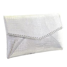 2015 hot fashion serpentine pattern silver day clutch envelope women’s handbag fashion for women Crocodile shoulder bag LD5-10